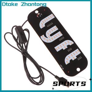 Dtake LED Signal Light Taxi Signal Lamp For Lyft Logo Light USB LED Cab Panel Indicator Lights Signal Lamp Auto Decoration Lamp