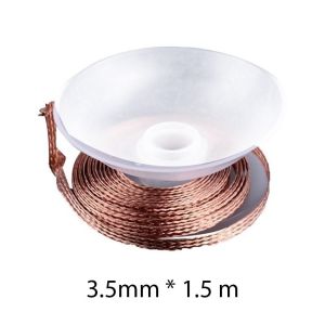 Desoldering Braid 1.5M 3.5mm Solder Remover Wick Wire Professional Solder Repair Tool Set