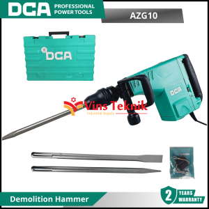 DCA AZG 10 Mesin Bobok Beton Jack Hammer Demolition Hammer 16Joule 1500Watt AZG10