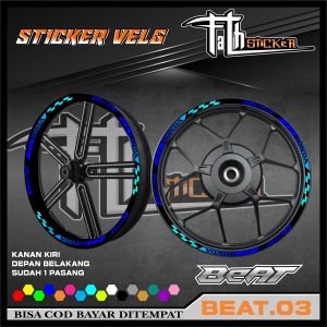 cutting sticker velg all beat fi esp delux  CODE 03 bisa COD