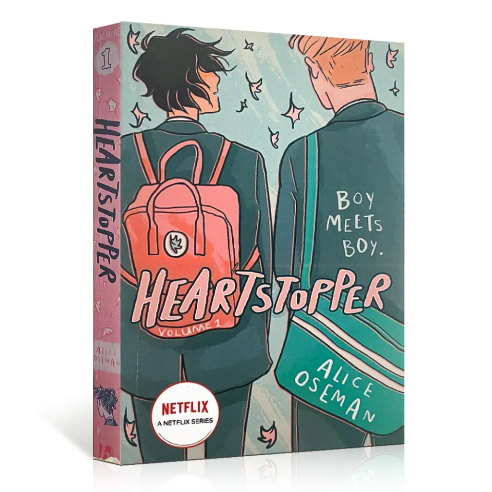 Heartstopper Volume #1-4:Graphic Novel By Alice Oseman Boys Love 