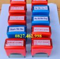 Dấu Đã Thu Tiền, Đã Chi Tiền, Đã Thanh Toán, Chưa Thanh Toán, khắc 1 dòng theo yêu cầu. 