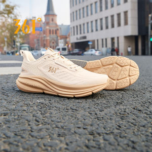 361 Degrees Nam Giày chạy đường dài chống sốc giày thể thao giày thể thao lưới thoáng khí 672522208