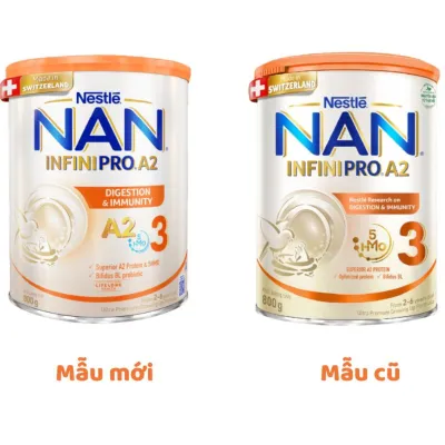 Sữa Bột Nestlé NAN INFINIPRO A2 Từ Thụy Sĩ Giúp Hệ Tiêu Hóa Khỏe Mạnh Tăng Cường Đề Kháng Số 3 Từ 2-6 Tuổi 800g - Bibo Mart