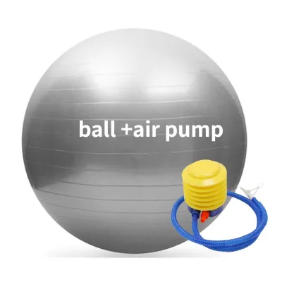 【🇲🇾Stock 】Fitness Sports Yoga Ball Bola Pilates Balance Fitball Exercise equipment Pilates Pregnant Massage Ball（55-75cm）free pump