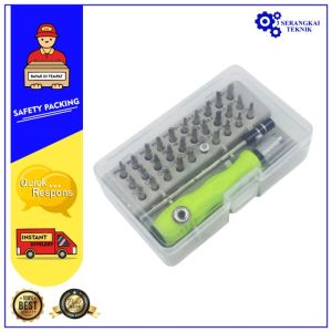 Aisilin Obeng 32 in 1 Magnetic Repair Tool Kit for Smartphone