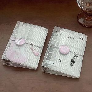 LUXURYLYN Music Theme M5 Binder Pages Scrapbook Binder Refill Photo Album Portable Inner Page Card Binder Notebook Photo Storage