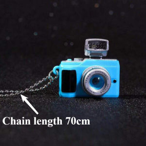 [Cutewomen2020] Vintage Camera Leather Cord Necklace Retro Pendant Perfect for Sweaters and Jackets