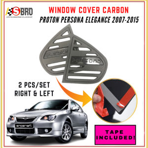 Proton Persona Elegance 2007-2015 Triangle Window Cover Carbon (2Pcs/Set)