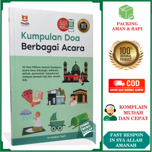 Kumpulan Doa Berbagai Acara 22 Dua Pilihan Sesuai Keadaan Temu Keluarga Walimah Akikah Peresmian Tasyakuran Haji Umrah Umroh Penerbit Taujih