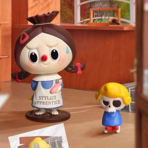 POPMART Labubu the monsters hair salon Series Figures pop mart labubu blind action figure collection decorative gift toy doll