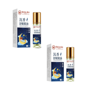 Agarwood Lavender Essential Oil Roll-On Peaceful Sleep Oil 100% Natural Lavender Improve Sleep Quality