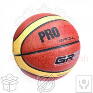 Pro Court Composite Leather Bola Basket GRZ real seperti gambar basket indor qotdoor karet size 7