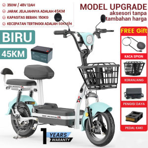 Sepeda listrik / Sepeda Motor Listrik / Kendaraan listrik mewah kelas atas 35KM/H / Motor berkecepatan tinggi 48V berdaya tinggi
