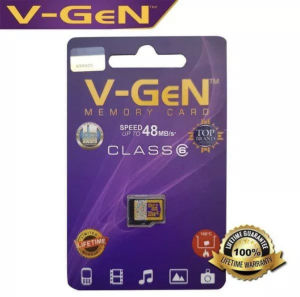 Memory Card VGEN Micro SD Card V-GEN Original 4gb 8gb 16gb 32gb 64gb 128gb Class 10 CL10 Turbo Series Maestro Series Class 6 CL6 Series Memory drive penyimpanan MicroSD card memory