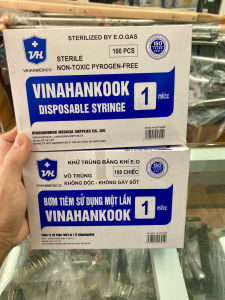 vinahankook Bơm Tiêm 1 Lần Vinahankook 1ml/cc Lựa Chọn An Toàn Cho Tiêm Thuốc & Vắc Xin Tại Cơ Sở Y Tế
