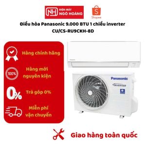 CU/CS-RU9CKH-8D - Máy lạnh Panasonic Inverter 1HP CU/CS-RU9CKH-8D chính hãng tiết kiệm điện
