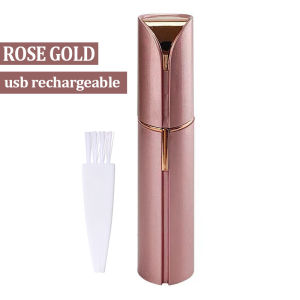 [SG SELLER] 2 in1 Portable Electric Hair Epilator Women Razor Rechargeable Double Headed Use Painless Hair Removal