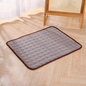 Dog Cooling Mat Pet Cold Bed Breathable Mesh Summer Floor Pad Washable Puppy Cat Sleep Mat