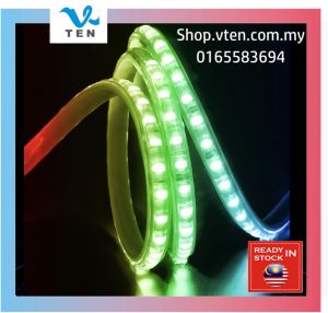 21-40METER 240V IP65 RGB5050 Auto Running Magic Dream Color LED Strip Light Ceiling Light Led Deco Kedai Makanan Hiasan Lampu Stall
