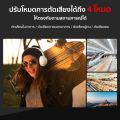 [ใช้คูปอง ลดเหลือ 1140 บ.] iSuper Sound Comfort หูฟังไร้สาย หูฟังครอบหู Bluetooth Headsets คุณภาพเสียงระดับ Hi-Res Audio -1Y. 
