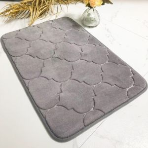 Super absorbent floor mat Super absorbent bath mat Anti slip coral velvet bathroom floor mat Door mat