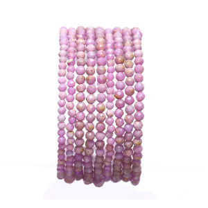 2-2.5mm Faceted Natural Stone Amethyst Amazonite Morganite Tourmaline Agate Lapis Lazuli Tiger Eye Beads For Jewelry Making DIY Bracelet Necklace Length 15inch