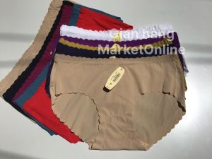 Combo 10 quần lót nữ su 2015 2016 loại 1 mát lạnh đường may chắc chắn không viền mông nội y MarketOnline