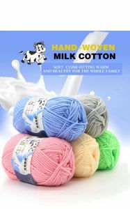 Benang Rajut Milk Cotton/Benang Katun Susu 5PLy Cuci Gudang