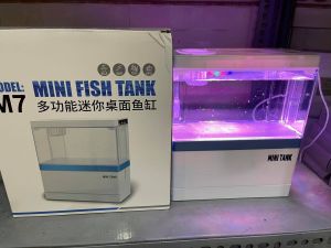 [HOÀN TIỀN 10%]Bể Cá Mini FISH TANK Để Bàn Làm Việc Đa Chức Năng Hồ Thủy Sinh M7
