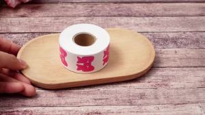 Cuộn 500 miếng dán tạo màu da cho cơ thể họa tiết nơ Miếng dán tự dính đục lỗ cho giường tắm nắng dùng để tạo màu da rám nắng trang trí cơ thể dùng trong nhà ngoài trời bãi biển và các salon.
