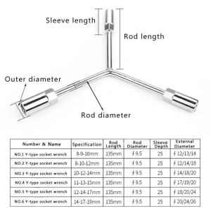 Angle Grinder Wrench Four Jaw High Strength Universal Spanner Adjustable Disassembly Repair Tools