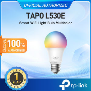 【READY STOCK】TP-Link Tapo Smart Light Bulbs Multi Colors RGBW Dimmable Compatible with Alexa and Google Home 60W Equivalent 806 CRI>80 2.4GHz WiFi only No Hub Required Tapo L530E TP LINKTPLINK