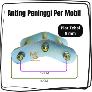 Anting Peninggi Per Daun Panther Kijang Carry Futura Katana T120ss Jimny Taft Jeep 1 Set Kanan Kiri