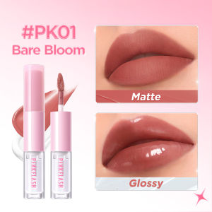 PINKFLASH StayFusion 2in1 Lipstick – Matte & Glossy Transferproof 16 Jam Tahan Lama