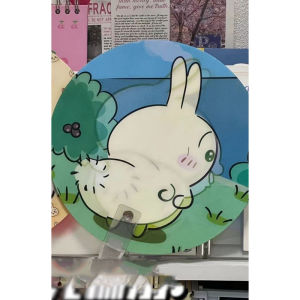 AM Crayon Shin-chan Chiikawa Usagi Grating Moving Fan Usagi Funny Small Fan MA
