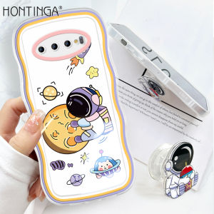 (Giá Đỡ Miễn Phí) hontinga Ốp Lưng Cho Samsung Galaxy S20 Plus S20 Ultra S20 FE 5G 4G S10 Plus S20 + Ốp Lưng Trong Suốt Ốp Lưng Cao Su Chống Sốc Toàn Bộ Silicon Mềm Phi Hành Gia Hoạt Hình Ốp Lưng Ốp Lưng Điện Thoại Ốp Mềm Cho Nữ