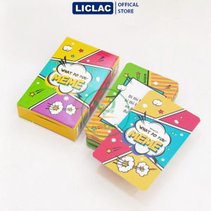 Bộ bài MEME 3 Học Đường 120 lá vui vẻ lầy lội cho nhóm bạn Trò chơi giải trí phiên bản mới hài hước chơi cùng bạn bè