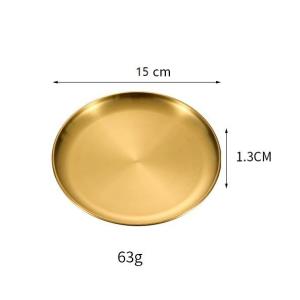 Dĩa Ăn Cơm Trái Cây Inox 304 sang Trọng Bền Bỉ Thích Hợp Cho Mọi Không Gian Bàn Tiệc -DungCuNhaBepCaoCap #DiaBanAnSangTrong #DiaInoxBepNhaHang