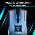 Delivery in 72 Hours Machenike M7 Gen 2 Wired/ wireless mouse Dual-mode gaming mouse RGB Backlit up to 16000DPI PMW3335 mouse for PC desktop computer laotop notebook. 