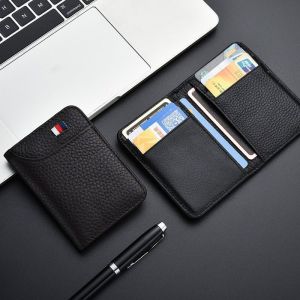 Business Mens card bag thin drivers license multi-functional card Bag Mens motor vehicle driving license large capacity ultra-thin card holder small