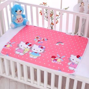แผ่นรองกันเปื้อน (50*70 cm) รองฉี่ กันน้ำ ผ้ารองเปลี่ยนผ้าอ้อม ผ้ารองกันปัสสาวะ แผ่นรองซับที่นอน แผ่นรองนอนกันฉี่