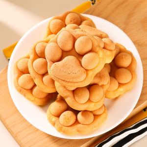 Bear paw baked cake individually packaged bread breakfast 295g 590g 熊掌烧蛋糕