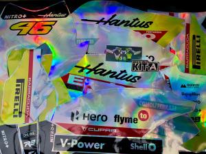 Decal CRF 150l Sticker Striping Stiker CRF 150 L custom hologram stabilo