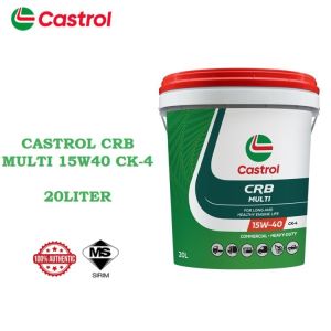 MINYAK CASTROL CRB MULTI 15W40 CK-4 20L PAIL (MINYAK ENJIN DIESEL)