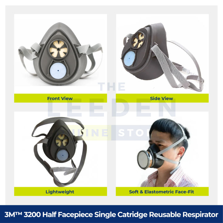 3M%203200%20Half%20Facepiece%20Single%20Catridge%20Reusable%20Respirator%20by%20Leeden%20Online%20Store%20-%20Image%203