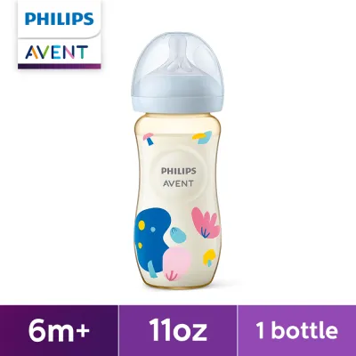 Philips AVENT 11oz Natural Response PPSU Premium Baby Bottle