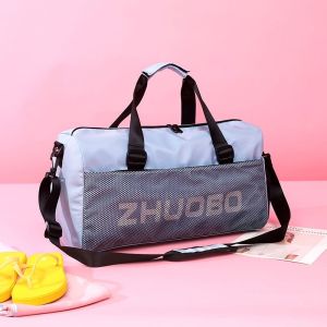 กระเป๋ากีฬาหนุ่มสาว Multi-Function fbb441: กันน้ำ+แยกแห้ง-เปียก+เก็บของเก๋ๆ สำหรับว่ายน้ำ ฟิตเนส ท่องเที่ยว游泳包干湿分离健身包旅行防水袋收纳包男女款运动包背包大容量包