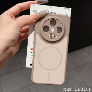 Luxury Frosted Bumper For Magsafe Magnetic Case For VIVO X300 X200 Pro Ultra Heat Dissipation Wireless Charge Shockproof Cover