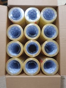 Bisa Cod!!! Lakban Bening dan Coklat Nawa-Ocin Tape 45 mm x 72 yard Termurah isi 72 pcs (1 DUS)